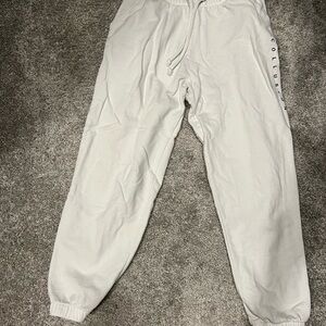 Collusion white sweatpants